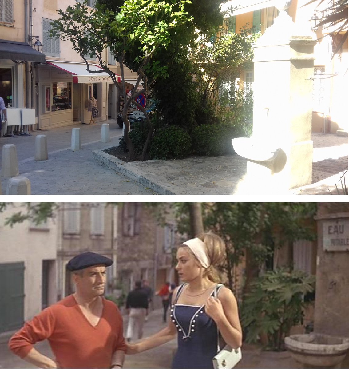 LieuxSt's tweet photo. Retrouvez les lieux de tournages à #SaintTropez en rejoignant le groupe facebook consacré au cinéma tropézien. Venez alimenter les albums avec vos propres reportages ! #StTropez
https://t.co/jxZYR2OqyJ https://t.co/wjmQq2gEk1