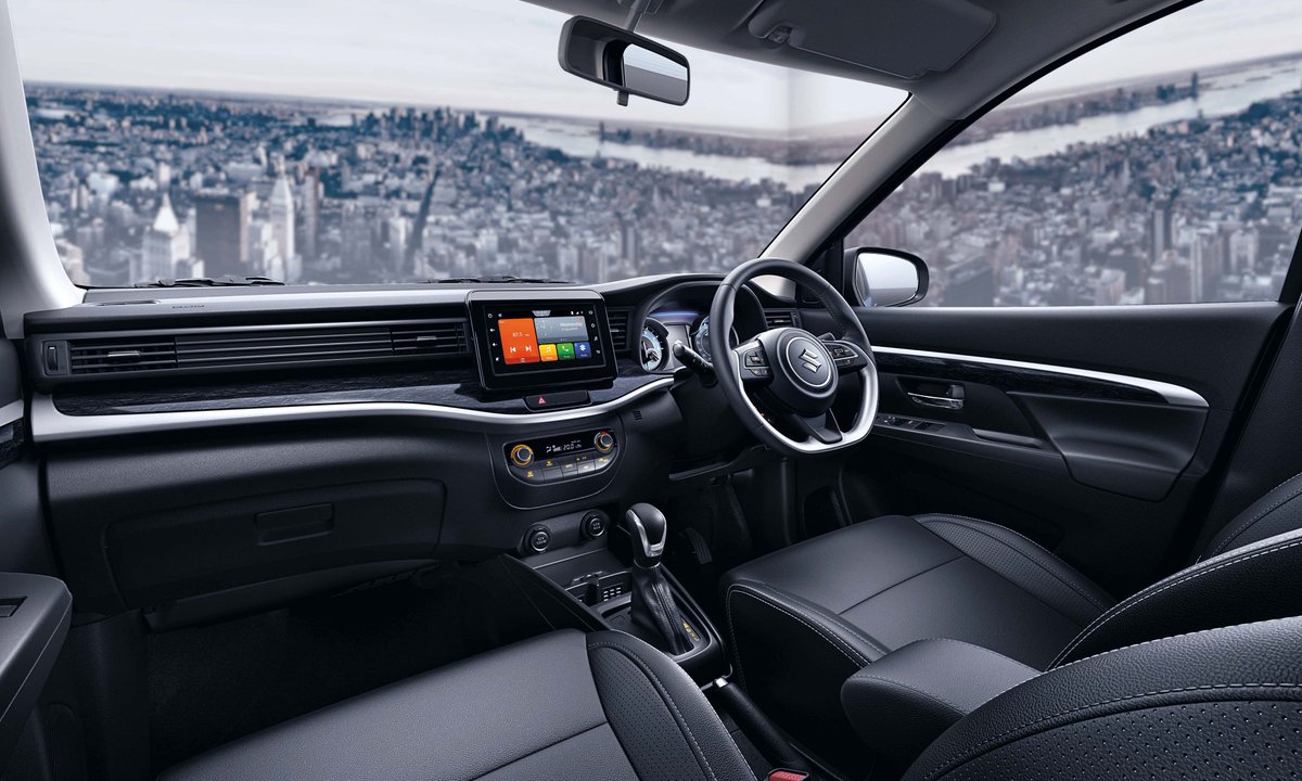 drivespark's tweet photo. The cockpit of the Maruti Suzuki XL6 sure is a premium place to be in!

@NexaExperience
@MSArenaOfficial
#NEXA #XL6 #PremiumMPV https://t.co/RHhbyDStpJ