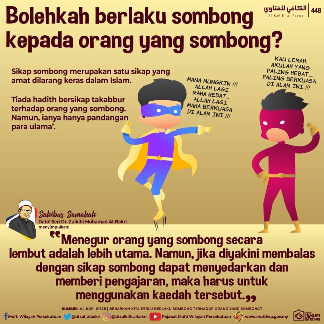 تويتر Zayan على تويتر Bolehkah Berlaku Sombong Kepada Orang Yang Sombong Indahdihati Zayanshare Kredit Drzulkifli Albakri Https T Co N2kxujf7cu