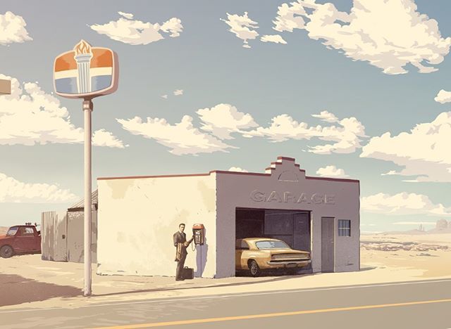 guyshield's tweet image. A small part of a bigger thing I started a couple of years ago that hopefully someday I’ll endeavour to finish!

#illustration #guyshield #drawing #artist #art #artistoninstagram #clouds #roadside