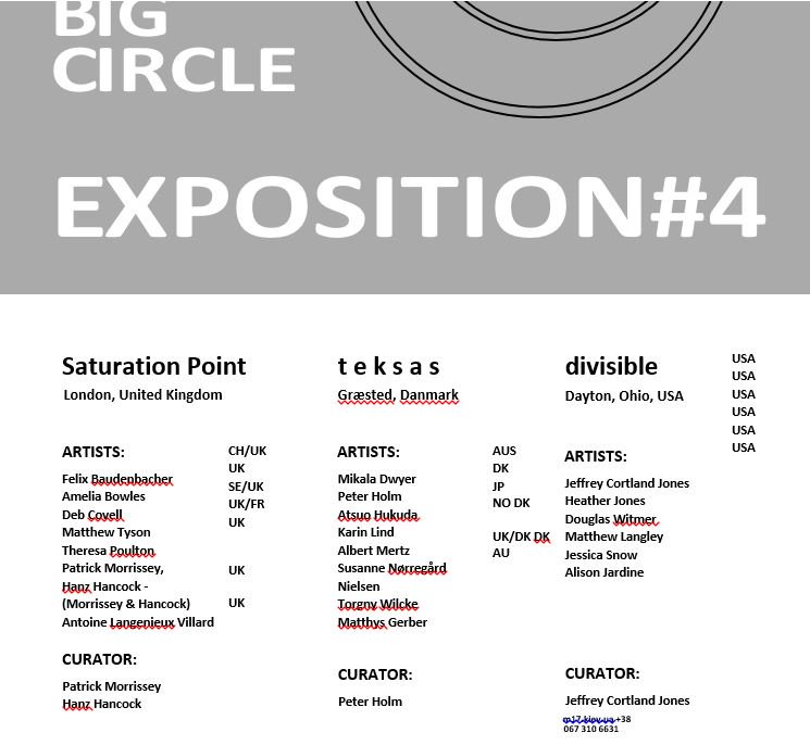 Saturation Point (@saturationsite) on Twitter photo 'Immediate Effect' our latest international show hosted by INOC as part of the BIG CIRCLE project at M17 art centre Kiev facillitated by <a href="/SerhiyPopov/">Serhiy Popov</a> @billygruner 'Immediate Effect' our latest international show hosted by INOC as part of the BIG CIRCLE project at M17 art centre Kiev facillitated by <a href="/SerhiyPopov/">Serhiy Popov</a> @billygruner
