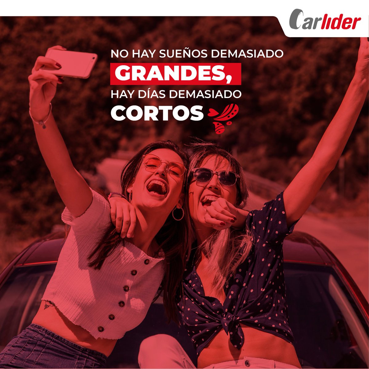 CarliderES's tweet photo. No hay sueños demasiado GRANDES, hay días demasiado CORTOS 💪😉

#Motivacion #Carlider #NeumaticosLassa #FelizMiercoles https://t.co/yzCR1FHA7e