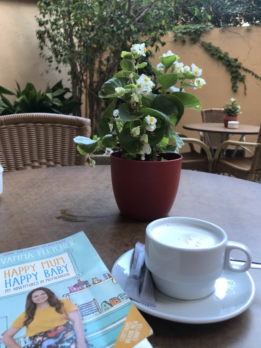 BevansEHU's tweet photo. My days have been spent in the sunshine with coffee and mocktails and @MrsGiFletcher within arms read! You know it’s a good book when you read 10 chapters before you force yourself to put it down again🙉 https://t.co/9hwLzd4ou7