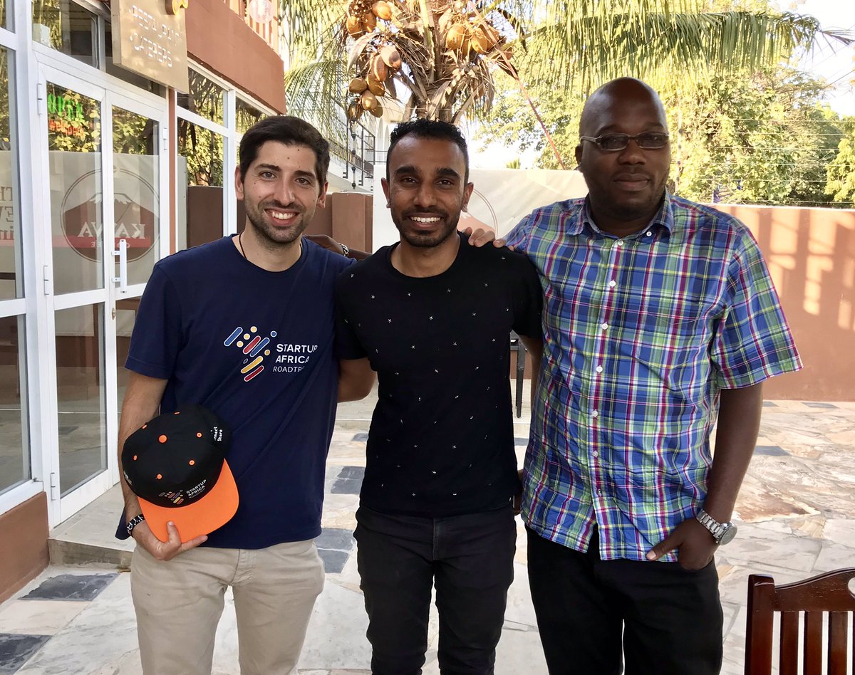 😱 Amazing meeting one of the most successful easy African #startup!
<a href="/NALAmoney/">NALA</a> is a Tanzanian #fintech accelerated and invested by <a href="/ycombinator/">Y Combinator</a>! 🚀
But most of all the co-founder <a href="/Benji_Fernandes/">Benjamin Fernandes 🇹🇿</a> is a rare dreamer!
☘️ Value for the #ecosystem.
#StartupAfricaRoadtrip