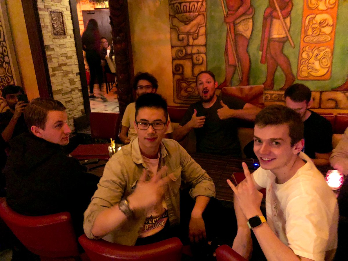 Our reunion in Berlin - us the ethereum plebs from <a href="/Radi_Cards/">RadiCards</a> @meta_cartel @LinkdropHQ <a href="/KnownOrigin_io/">KnownOrigin.io</a> <a href="/portis_io/">portis</a> Special thanks to <a href="/austingriffith/">Austin Griffith</a> <a href="/markpereir/">Mark Pereira</a> <a href="/selfmadeheroes/">Dave Brooks</a> for such a neat background vibe 🌶🐳🤟🏽😸