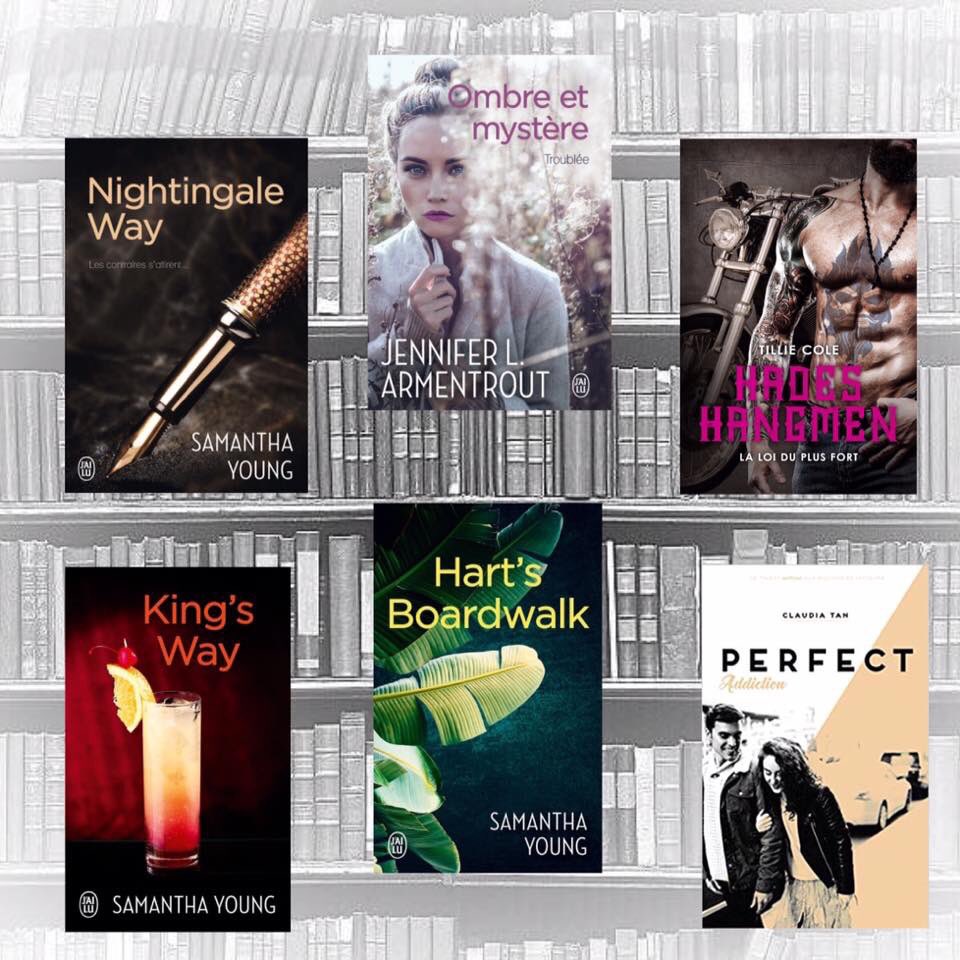 ninilectrice's tweet photo. #SortiesLivresque
Voici mes tentations du jour chez @Jailupourelle @MiladyFR @HachetteRomans
Et vous quelles sont les sorties du jour qui vous font envies ? https://t.co/DBzeBx1YJl