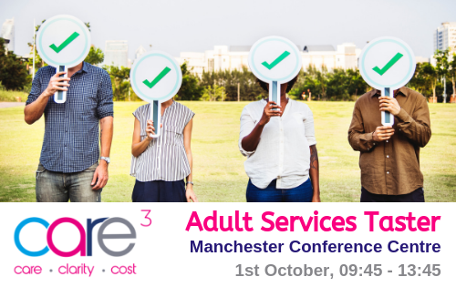 IESECIC's tweet photo. Are you interested in attending our FREE #CareCubed taster session? Nab your space now at: https://t.co/KzLqBEFVb5 #carecostclarity #adultservices #healthandsocialcare https://t.co/ctqKtPTwMr