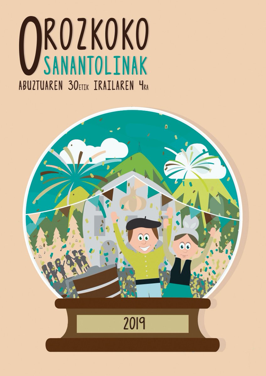 ☝😋 ¿Quién tiene todo preparado para disfrutar de las #fiestas de #Orozko? ¡Ya llegan los sanantolines 2019! Haz click y descarga aquí el programa completo  → orozkoudala.com/eu-ES/Albistea…