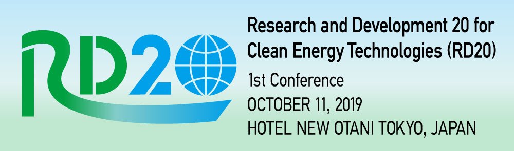 ট ইট র 産業技術総合研究所 産総研 イベント情報 10 11にクリーンエネルギー技術に関するg20各国の国立研究所等のリーダーによる 国際会議 Rd20 をホテルニューオータニ 東京都千代田区 で開催します G20各国の多様な知見の融合により Co2の大幅な