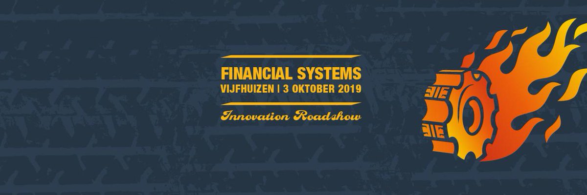 Save the date: Op 3 oktober is Financial Systems 2019: Innovation Roadshow in Expo Haarlemmermeer. Maak in één dag kennis met de meest toonaangevende IT-oplossingen, releases, innovaties en primeurs die jou helpen de (financiële) bedrijfsvoering te verbeteren. #FinancialSystems