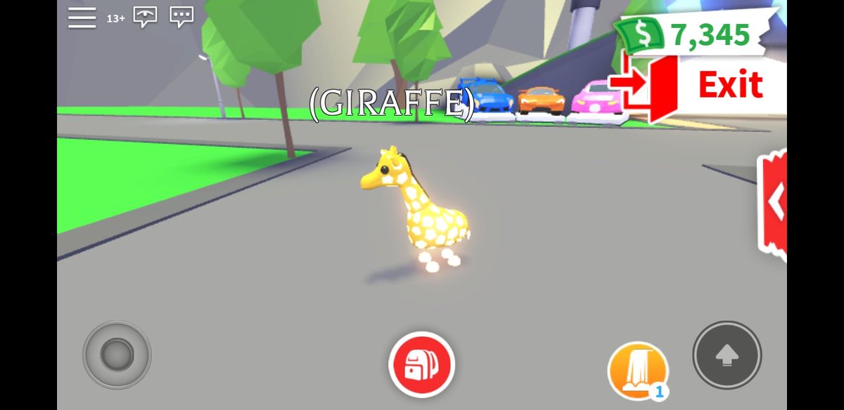 Neon Giraffe Adopt Me