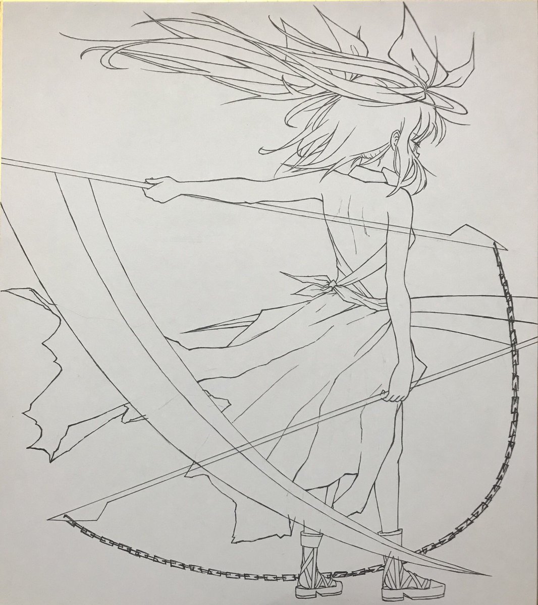 線画 