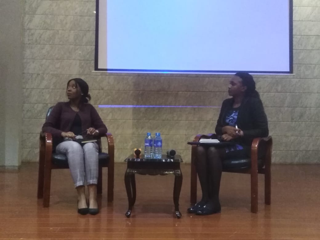 flowk2019's tweet photo. Jackline Kagume of IEA and Mercy Mukami of Post Bank answering questions from the participants after the morning session #flowk2019 #Day2 #financialliteracy #wednesdayThoughts #kot https://t.co/NY50pnCfah
