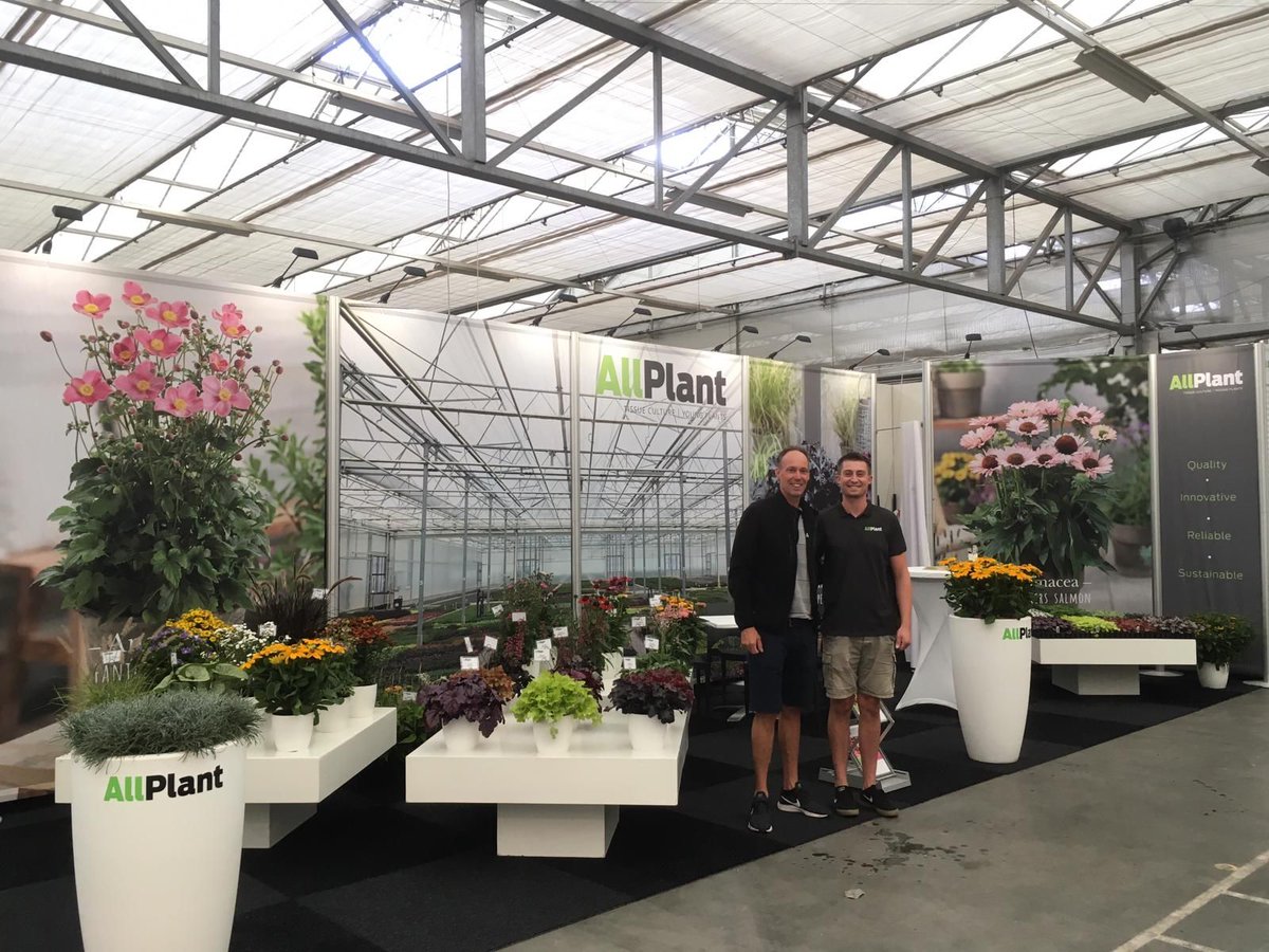 AllPlant is ready. See you at Plantarium 2019. We welcome you at stand number 153.

#greenfitsall #plantarium2019 #plantariumbeurs #boskoop #gootjesallplant #allplant #weefselkweek #uitgangsmateriaal #noviteiten #novelties #youngplants #tissueculture