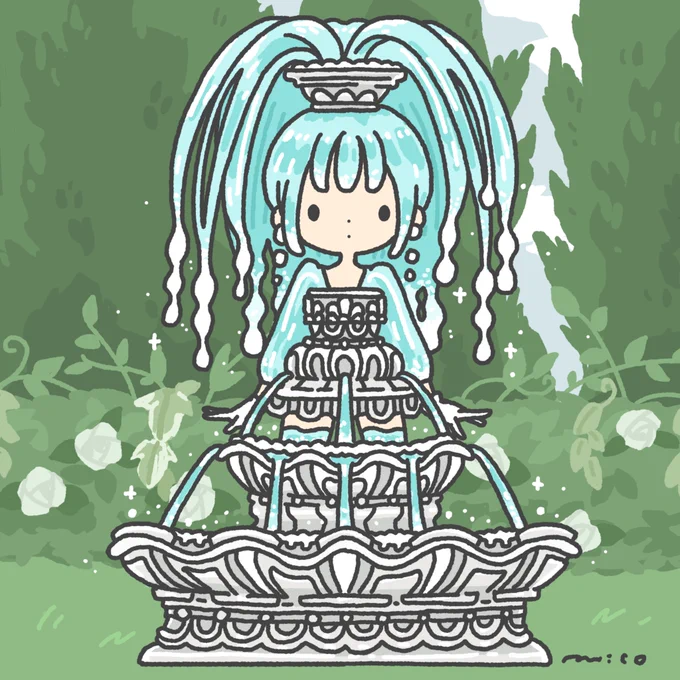 Fountain ⛲️

#噴水の日 