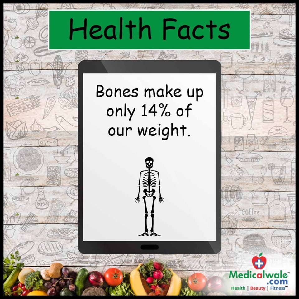 Medicalwalecom's tweet photo. Health Facts!
Download the app - https://t.co/R8YDbPyu58
#Medicalwale #AapKeHealthKaSaathi #HealthFacts #HumanFacts #BoneFact #HumanBones #Bones #14Percent #Weight #Full #Body #HealthTips #DoctorsApp #Healthcare #HealthyYou #HealthApp #WisdomWednesday #WellnessWednesday https://t.co/aUHmTF3Qvg
