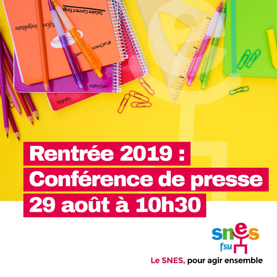 #rentrée2019 #éducation #Collège #Lycée #baccalaureat2019 #brevet2019 #RéformeDuBac #RéformeBlanquer #EcoleDelaConfiance #LeChaosBlanquer #Bac2019 -> RDV jeudi 29/08 à 10h30