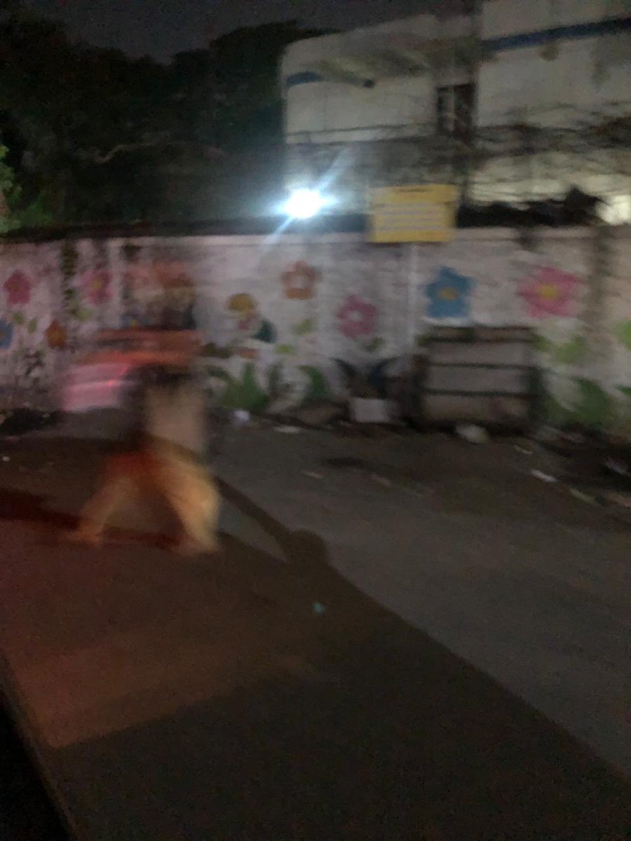 IamNeeraj_k's tweet photo. Day 7: Last night:

The lady blurred had a dustbin and conveniently threw garbage on the road, she apparently wasn’t the only one cos you can see the amount of dump #Pune #BGshirke 

@SwachhBharatGov @swachhbharat @PMCPune @swachhindia https://t.co/X1cUi0tvBz