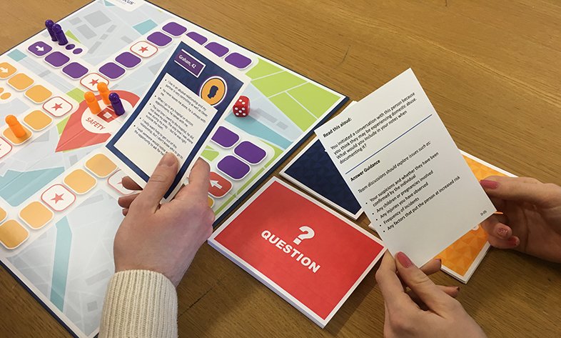 Domestic Abuse Training Game tweet media