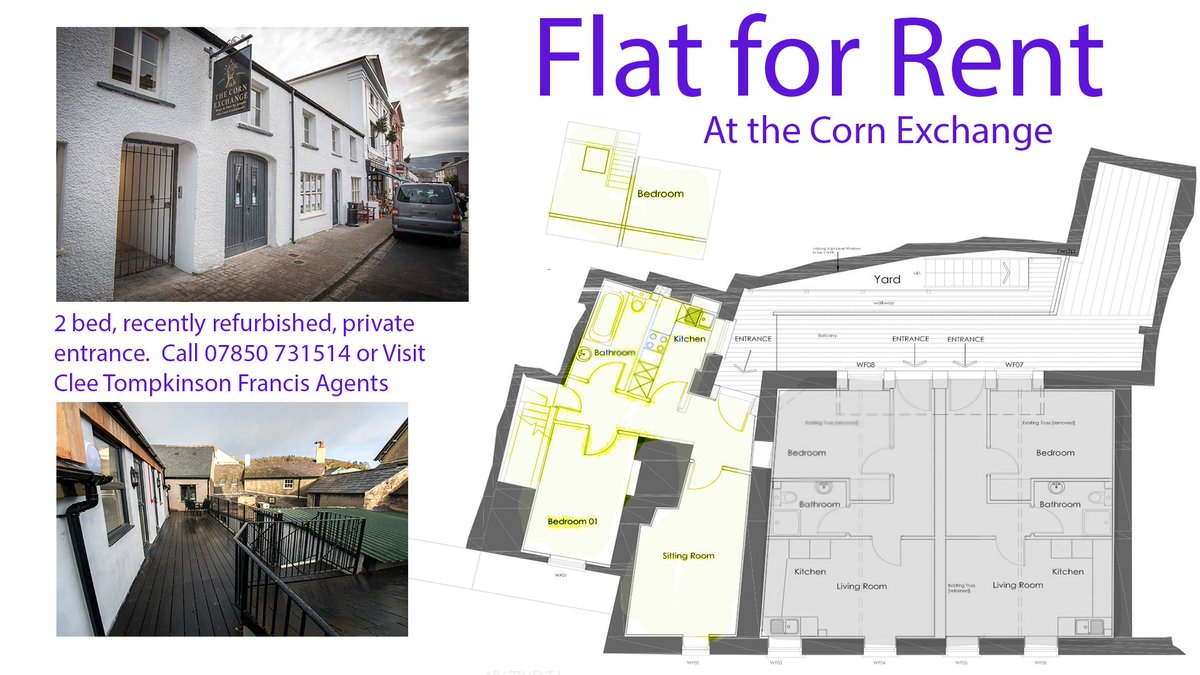 corn_ex's tweet image. Come and be part of Crickhowell's story and the Best High Street in Britain 2018. We have a recently refurbished 2 bed flat for rent. Get in before the autumn.  #crickhowell #forrent #rent #flat
