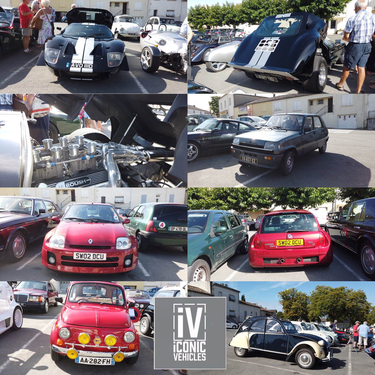 iconicvehicles's tweet photo. A few vehicles on show at a brocante. https://t.co/8YDPtZMG2k