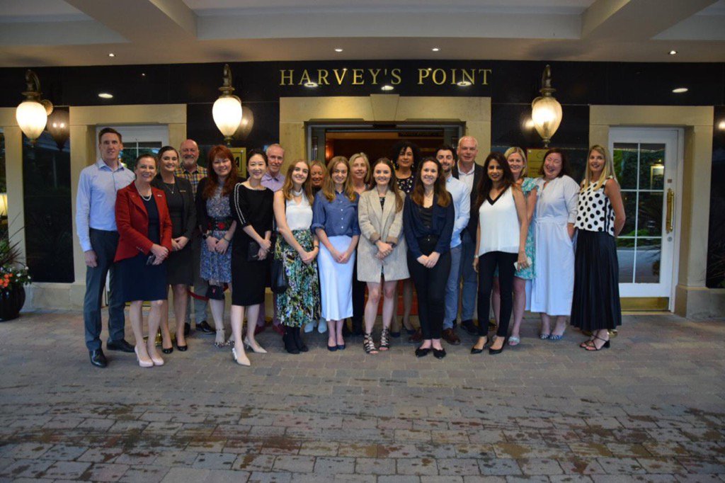 DavidBoyce55's tweet photo. Great to have @TourismIreland teams from around the world #planning2020 in Donegal, @HarveysPoint great two days https://t.co/7GXv4HUi5n