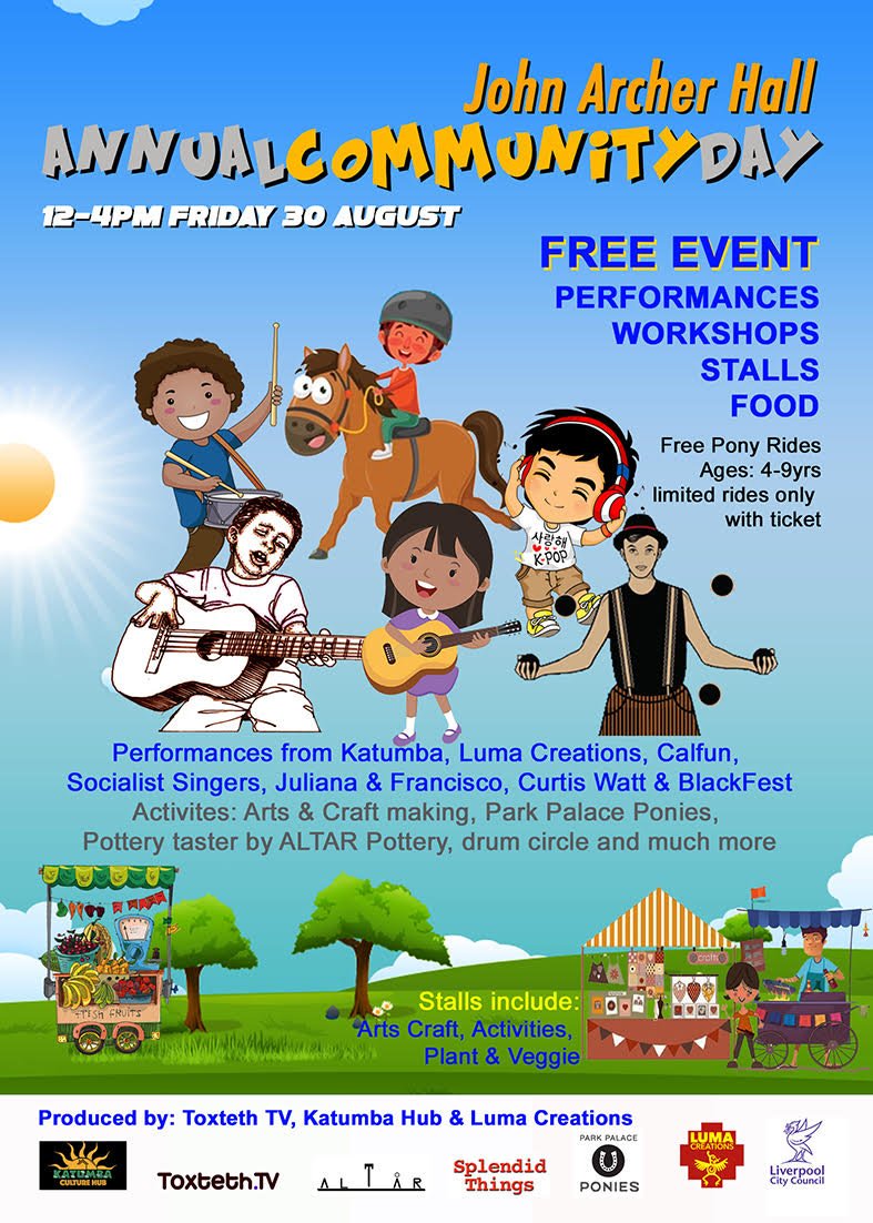Altarpottery's tweet photo. John Archer Hall Annual Community Day! Join us for a fun afternoon of family friendly activities and performances. I will be out with a couple of potter's wheels giving kids and adults the opportunity to create an artwork of their own. https://t.co/gmo7WSUNzn