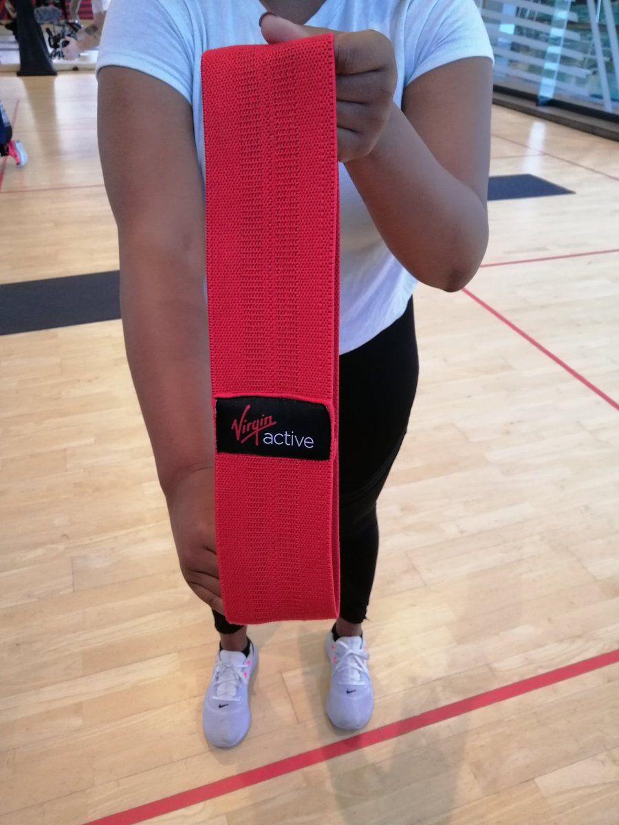 OndelaMlandu's tweet photo. Testing out the new @virginactiveSA #ActiveBands Class. Let's! https://t.co/R1n3DkuZgn