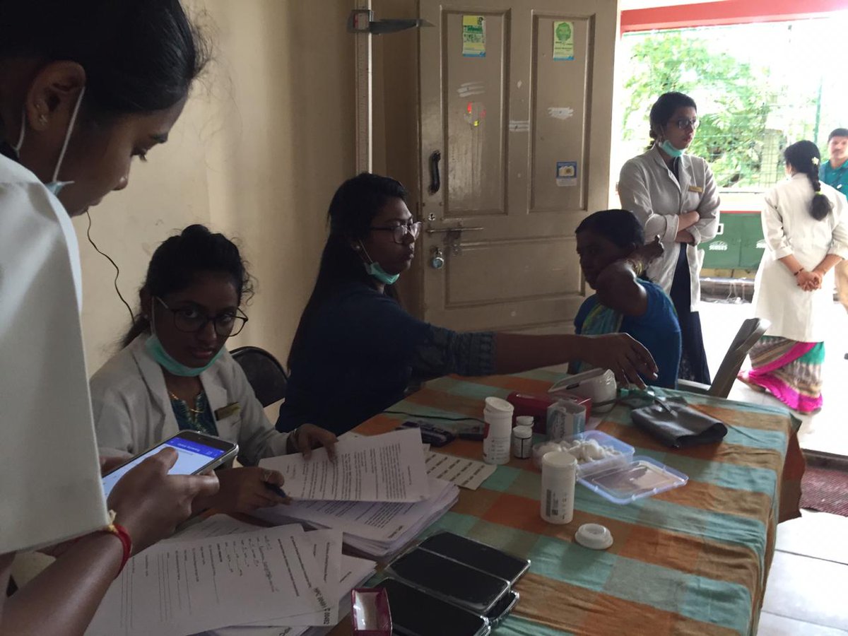 Biocon_FDN's tweet photo. Glimpses from the NCD screening camp for Pourkarmikas at Mathikere ward in Netaji circle UPHC, #Bengaluru. #BioconFoundation #EngagedForImpact #EmpoweringCommunities https://t.co/bWk4Jqv354