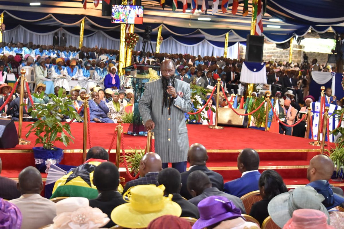 The Wonders of God that all were privileged to see in the Revival in Nakuru sounded a clear message, the coming of The Messiah is near but the hour and  #TheDayIsUnknown. Keep alert, the glory is here shepherding the children of God to the kingdom of heaven. Don't be left behind