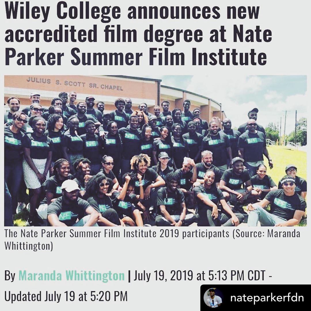 NateParkerFdn's tweet photo. #DoTheWork 
#BuildAPipeline
#BlackFilmmakers #BlackCreatives https://t.co/3LLaN9D19s