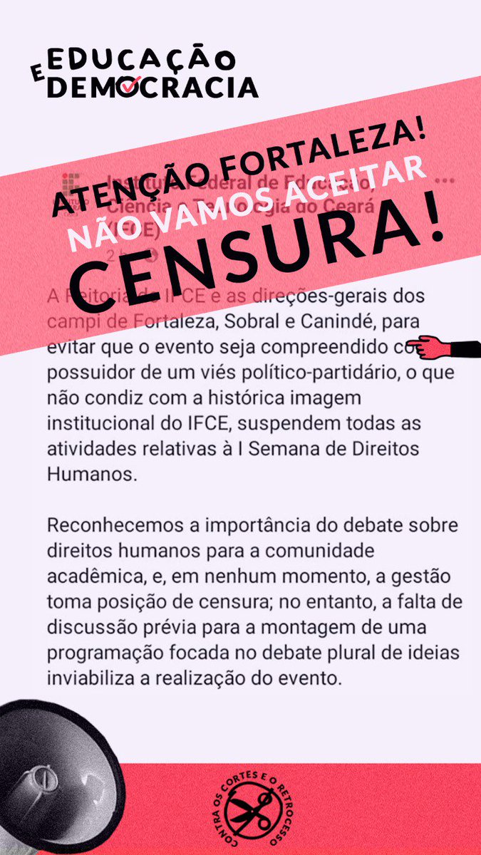 GuilhermeBoulos's tweet photo. Confira os novos locais dos debates, em frente aos IF: https://t.co/PiS0TCUZf4