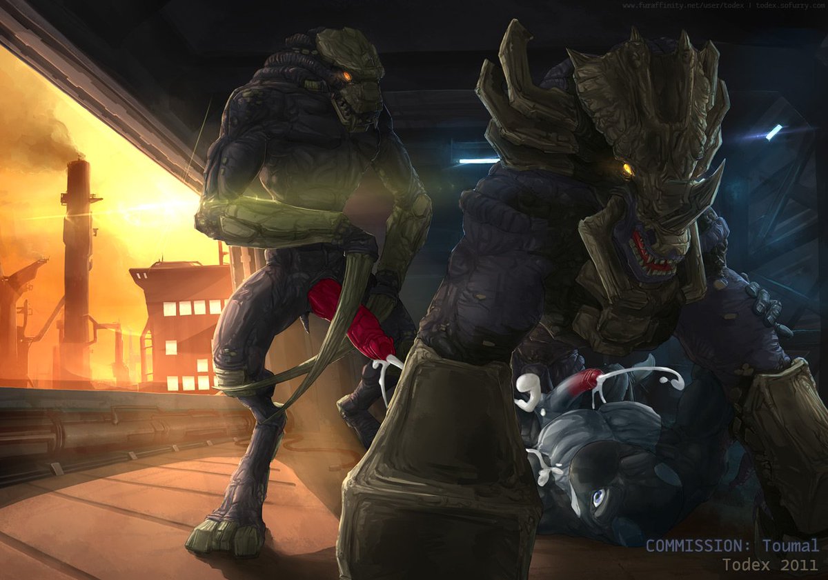 monster57315580's tweet photo. Artist: todex

#monster #porn #male #horror #beast https://t.co/J45xlOJe2j
