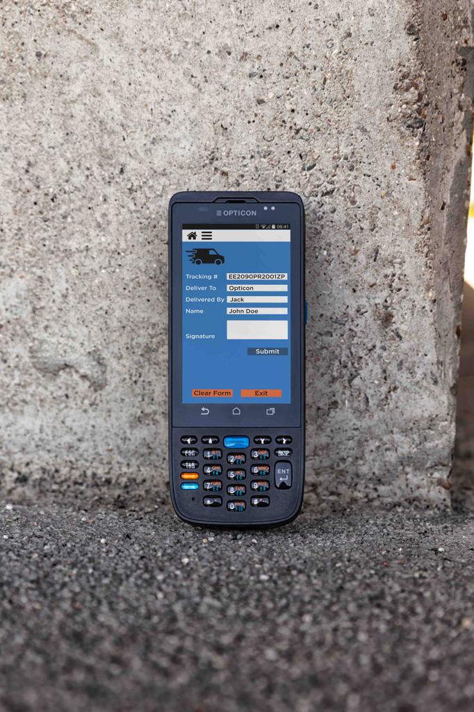 OpticonUK's tweet photo. The H-29 is a classic design with a physical keyboard enabling #warehouse ops to easily execute tasks. Combined with the latest 2D reader angled at 25° for comfortable all-day scanning #Android #IP65 #4G #WIFI #1D #2D #Bluetooth https://t.co/qPlWDIbq8F https://t.co/Lnq0ZYZmCr