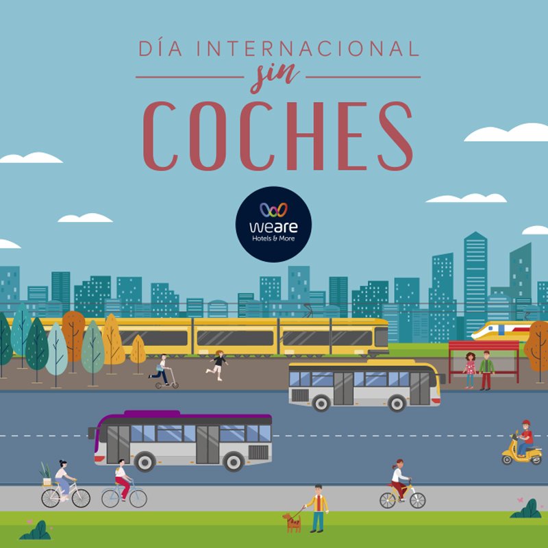 WeAreHotels's tweet photo. ¿Cuántos medios de trasporte conoces?
Bici, autobús, patines, tren, metro, barco, a pie..... ¡Sé creativo y celebra el #diainternacionalsincoches
@wearelapaz @WeareChamartin https://t.co/98mzrRxO48