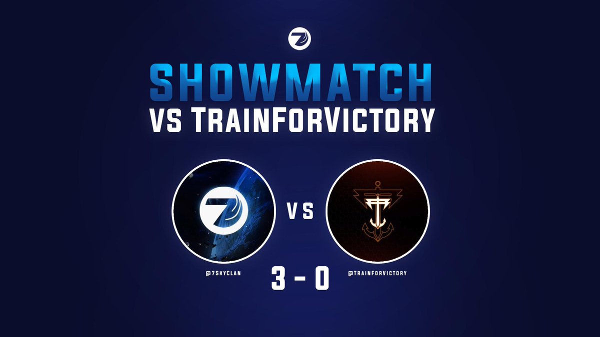 Bravo à <a href="/EliteAsco/">EliteAsco</a> qui réalise le 3-0 face à la @TrainForVictory. La 7sky se tient prêt pour septembre 👀