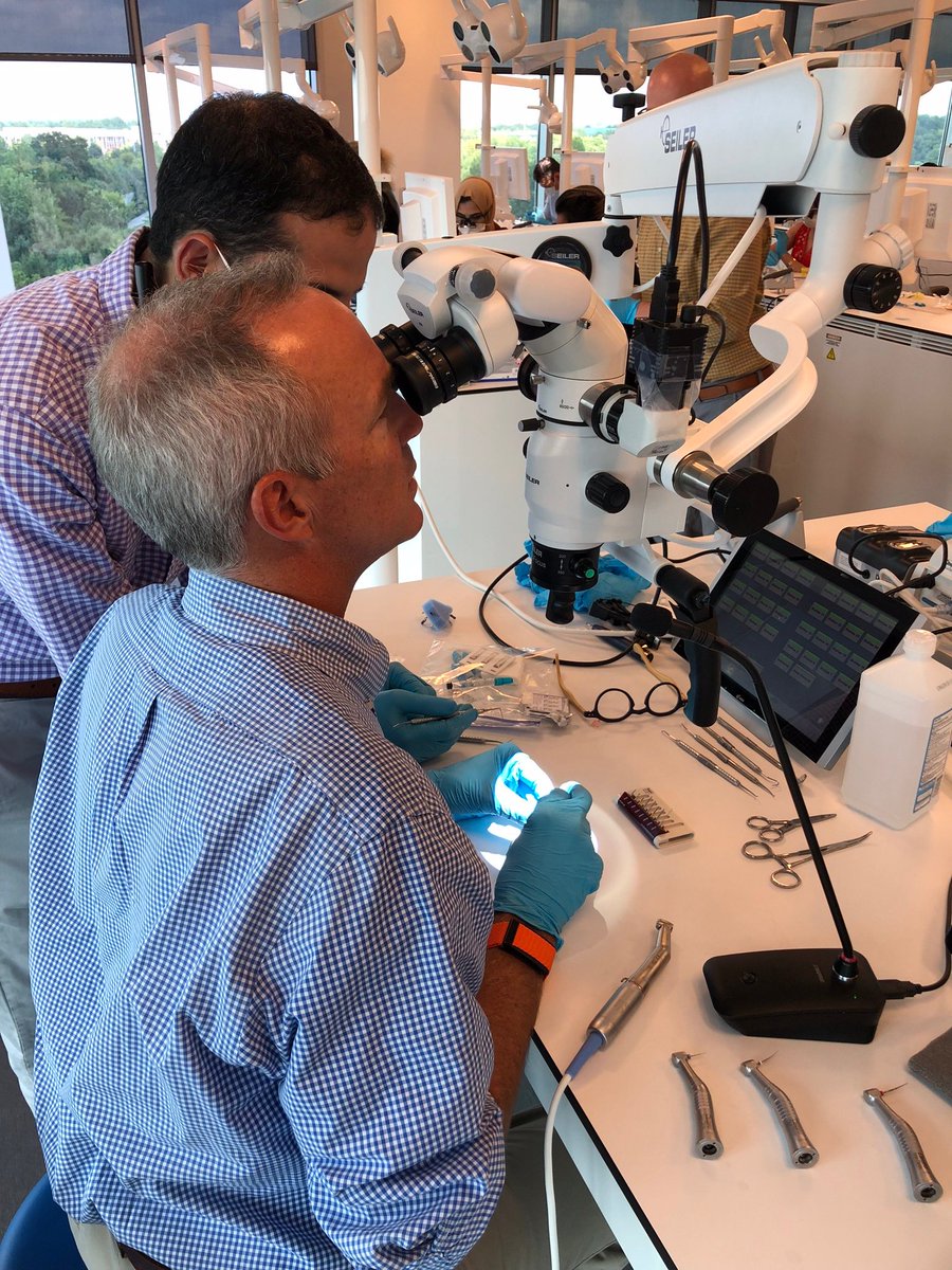 obtr8's tweet photo. You've heard of boot camp, but have you heard of #RootCamp? It was a great weekend in Charlotte at the state-of-the-art Dentsply Sirona Academy doing hands-on #EndoEd with a group of 30+ colleagues from Heartland Dental. @BetterEndo https://t.co/jHiWTIMnhl