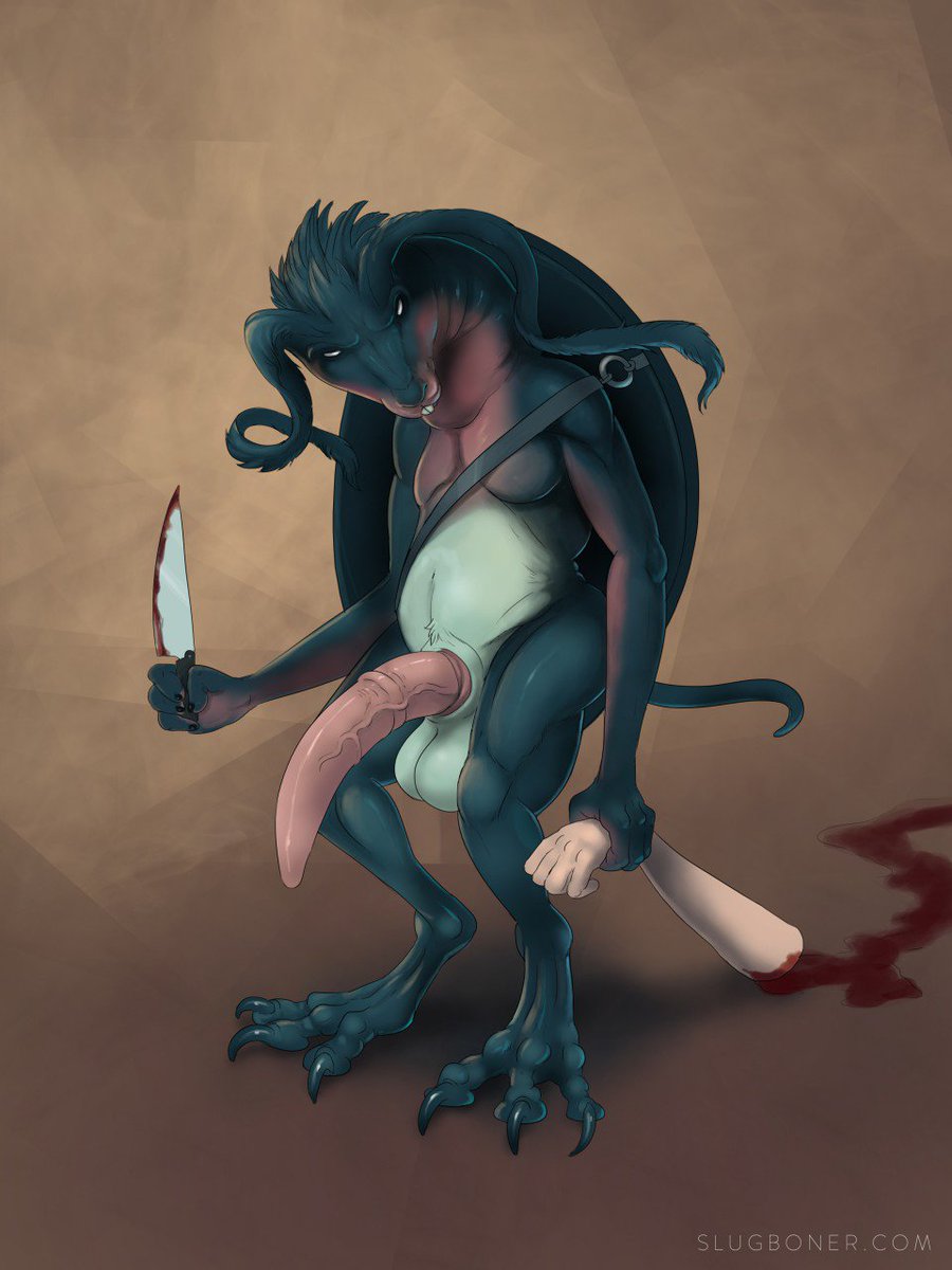 monster57315580's tweet photo. Artist: Slug

#furry #male #nsfw #beast #monster #horror https://t.co/IgFUD54zJ9