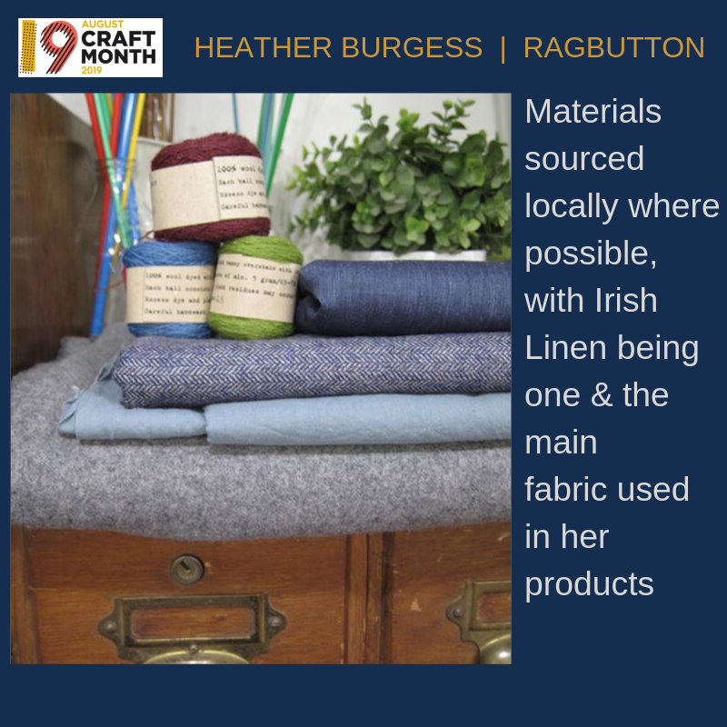 CraftNIGallery's tweet photo. Our final Process of Making Profile comes from Textile Artist Heather Burgess, @ragbutton
https://t.co/t6uVwmKwwB
Based in Ballycarry, Co. Antrim, Heather takes us through her use of vintage fabrics, buttons & all things small to create precious craft pieces
#augcraft #craftni https://t.co/ON2fIm3R87