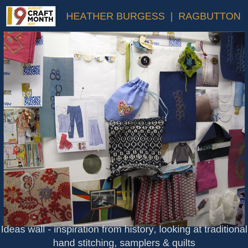 CraftNIGallery's tweet photo. Our final Process of Making Profile comes from Textile Artist Heather Burgess, @ragbutton
https://t.co/t6uVwmKwwB
Based in Ballycarry, Co. Antrim, Heather takes us through her use of vintage fabrics, buttons & all things small to create precious craft pieces
#augcraft #craftni https://t.co/ON2fIm3R87
