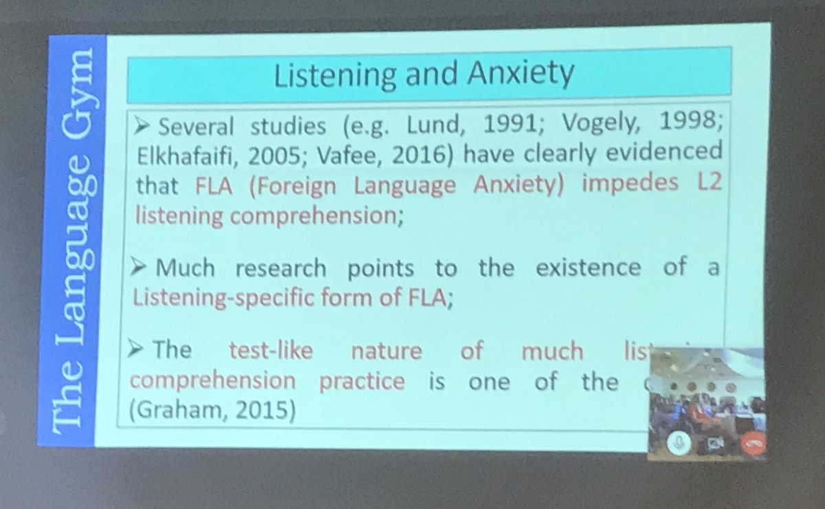 MmeShipton's tweet photo. Are you listening? Learning the importance of listening in Second Language learning @FrEdMattersCA conference. Great start an awesome day of learning, sharing & networking! #fredmattersca @TCDSB_FSL #rockyourclass https://t.co/rXmGLfOyn8