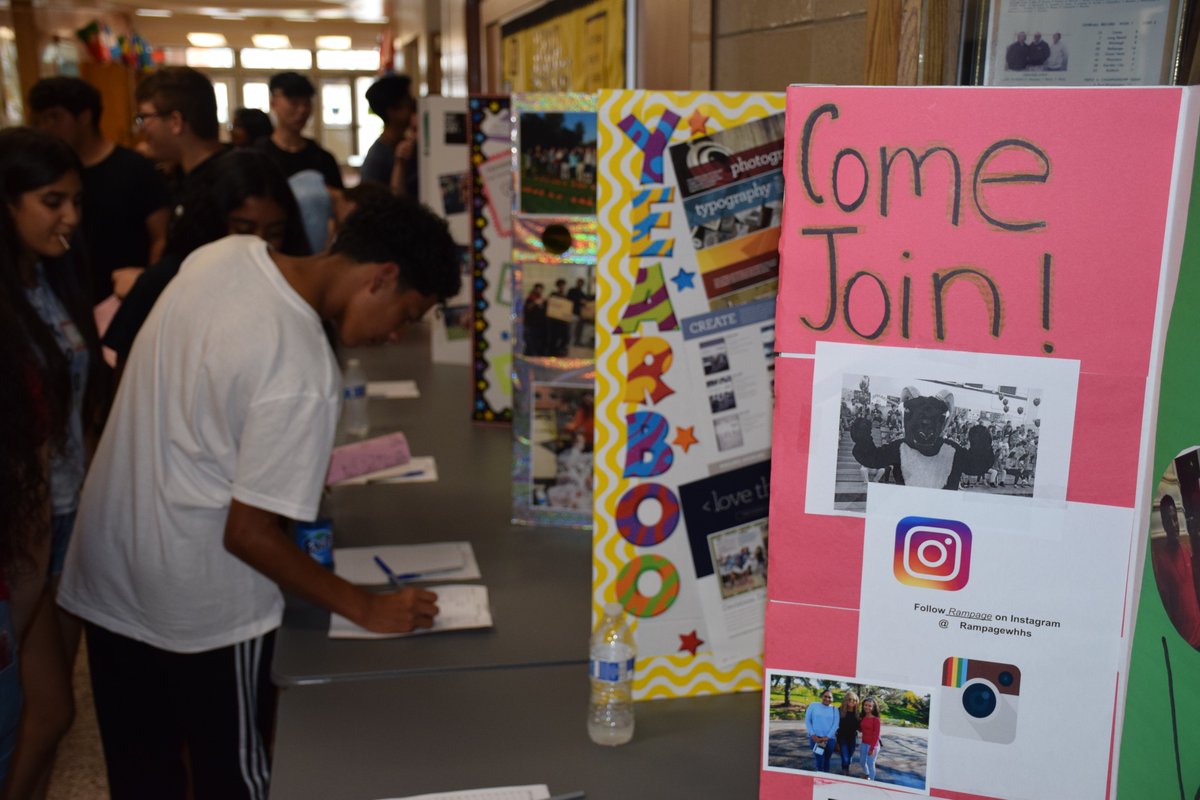 WhufsdRams's tweet photo. One week away from @WH_HighSchool's freshman orientation for the Class of 2023! This week's #WHWednesday looks back at last year's program #RamPride #RamFam https://t.co/B0GMpczI3i