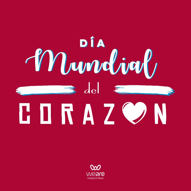 WeAreHotels's tweet photo. Cuida tu corazón más que otra cosa,
porque él es la fuente de la vida. - Proverbios 4:23-
#díamundialdelcorazon @WeareLaPaz @WeareChamartin #health #healthy https://t.co/bhm88rbdZF