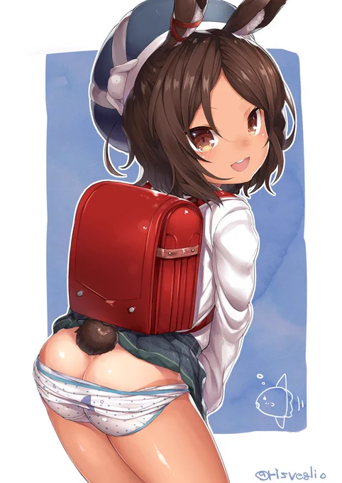 あとバニーの日らしいけどバニー無かったのでうさぎっぽいのを…一応…… 