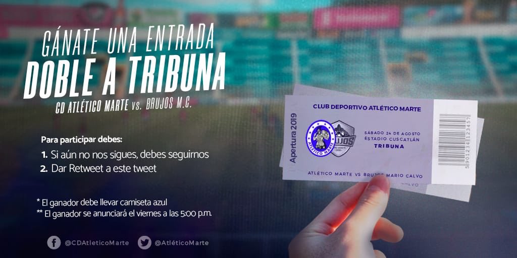 AtleticoMarte's tweet image. ⚽️ Ⓜ️ 👉🏼🆓 😲
¡Participa! 
#ElInmortal