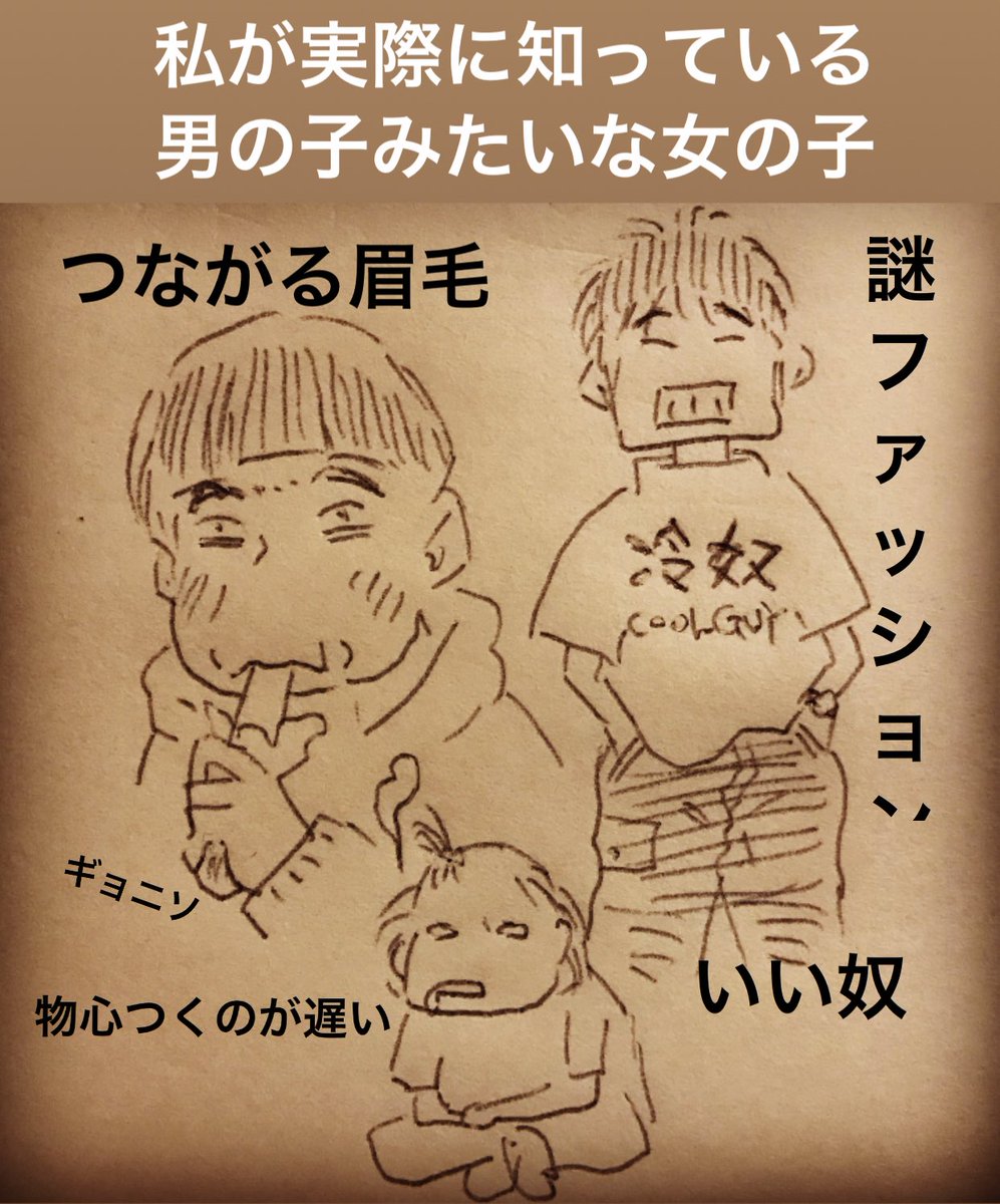 O Xrhsths 野生のパフェ研究家 Sto Twitter 男の子みたいな女の子 理想バージョンの子みたいな男の子 を さいきんどこかで と思ったのですが この方でした 片桐家のご長男 T Co Kgnozmj0dm