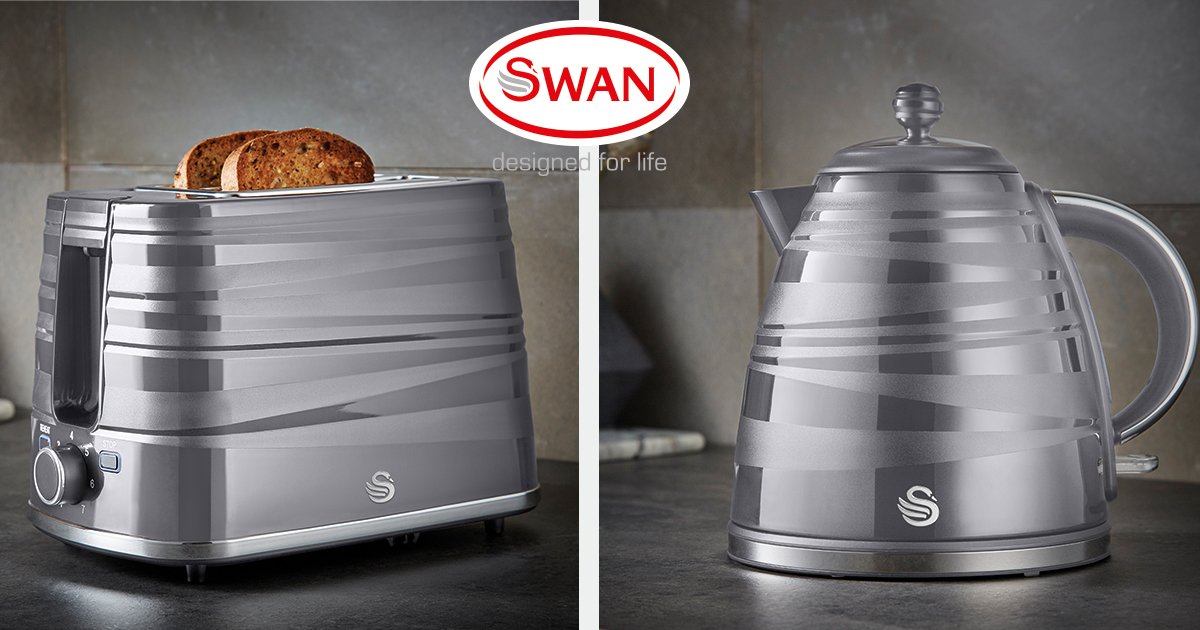 stylish kettles and toasters
