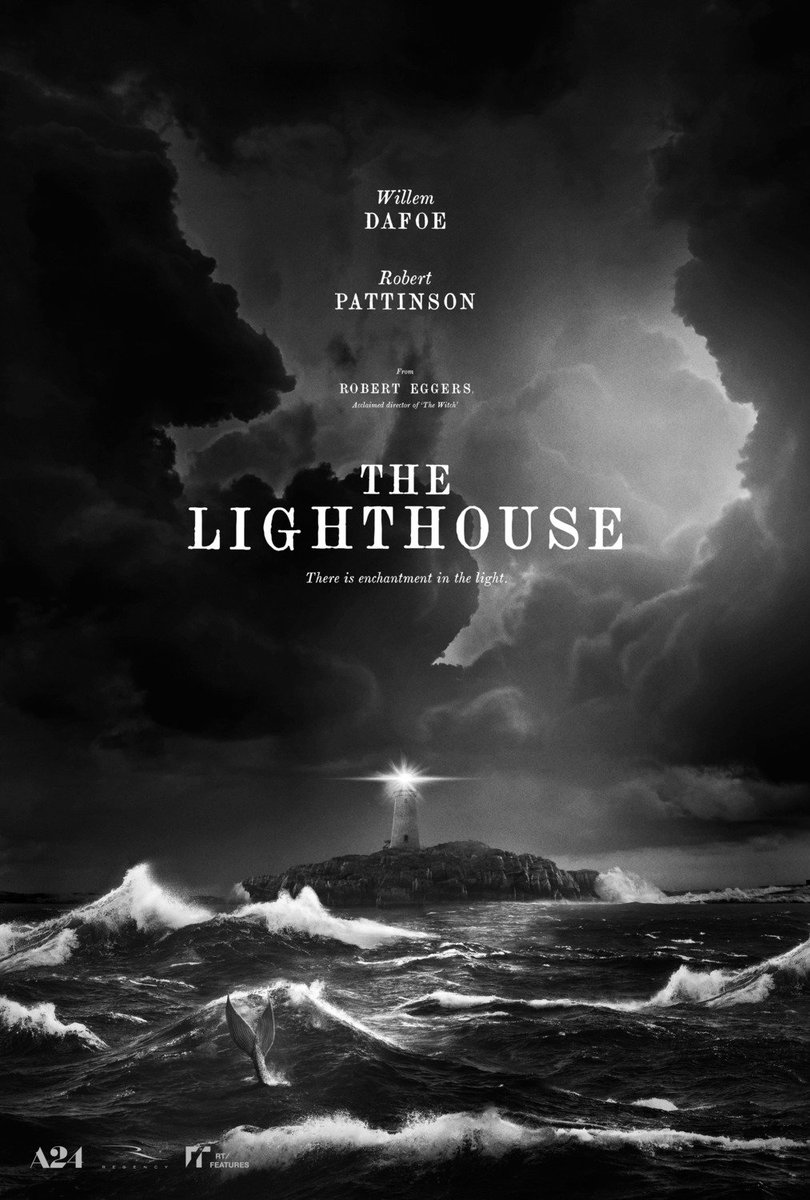 tasty_horror's tweet photo. The Lighthouse

1890년대 뉴 잉글랜드의 작은 섬에 위치한 한 등대를 배경으로, 과거로부터 도망쳐온 한 사내와 꿍꿍이를 숨긴 한 노인이 등대지기로 만나며 벌어지는 이야기를 다룬다. 유전과 미드소마로 유명한 A24가 제작하고 더 위치 감독이 연출을 맡아 화제가 된 '흑백' 클래식 호러. https://t.co/MBogxoR6LU