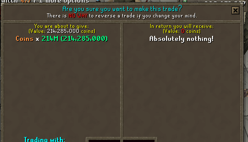 ZoonixSwaps's tweet photo. 1200M RS3 -> 214.3M OSRS https://t.co/kHUVWtLyPG