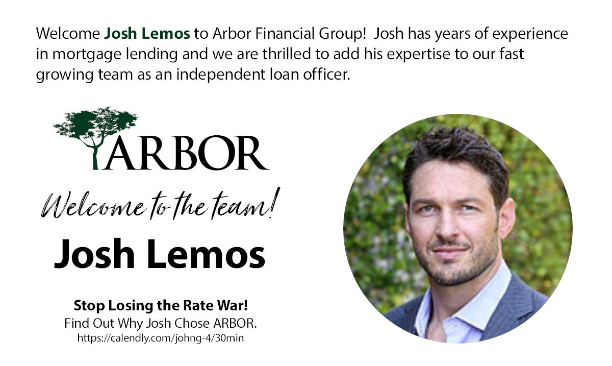 ArborFG's tweet photo. Welcome Josh Lemos to the Arbor Family! https://t.co/hngyUnWkj0